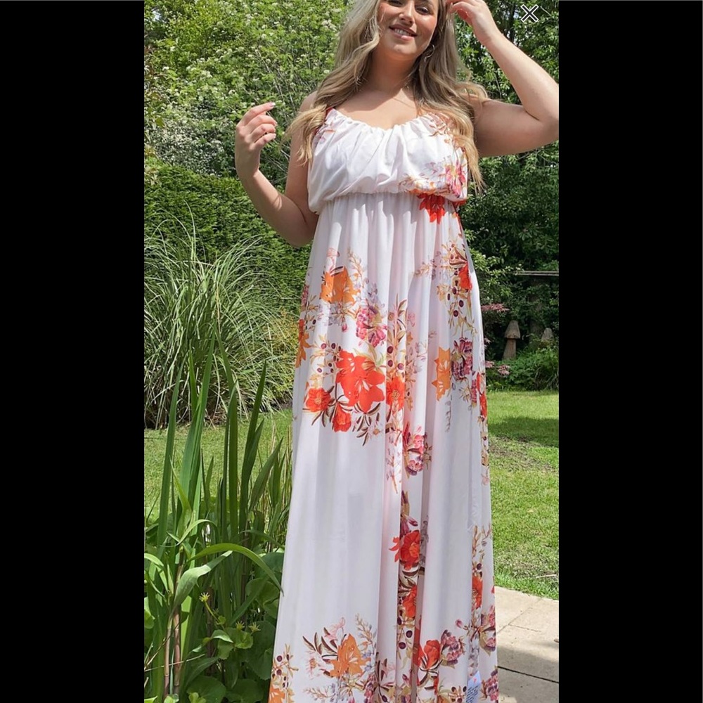Floral maxi dress from ASOS